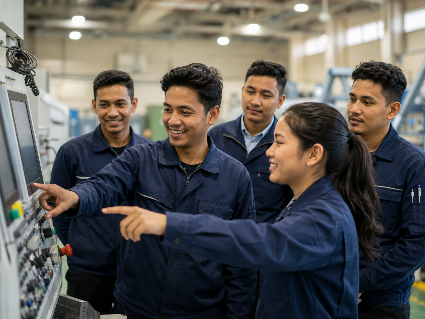 SSW Skilled Workers in Factory
